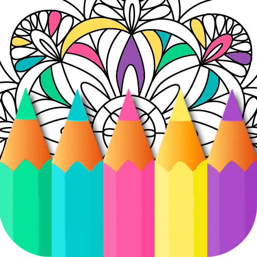 Coloring antistress Mandalas