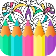 Coloring antistress Mandalas