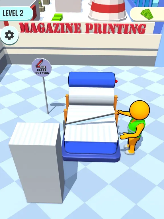 Paper factory iPad 應用截圖