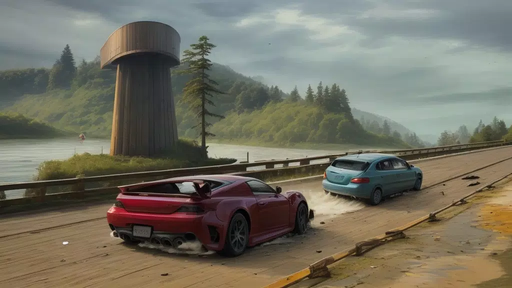 Car Crash Deep Water Bridge Screenshots