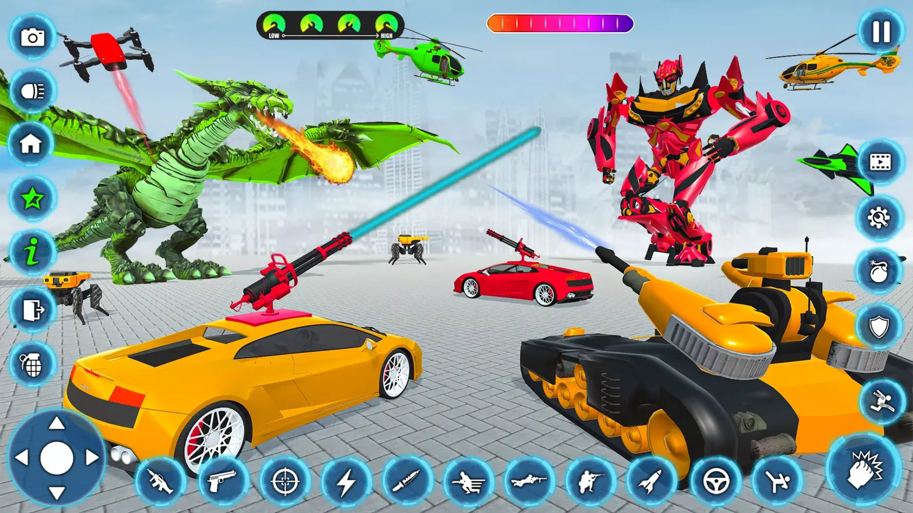 Screenshot di Robot Transform Robot War Game