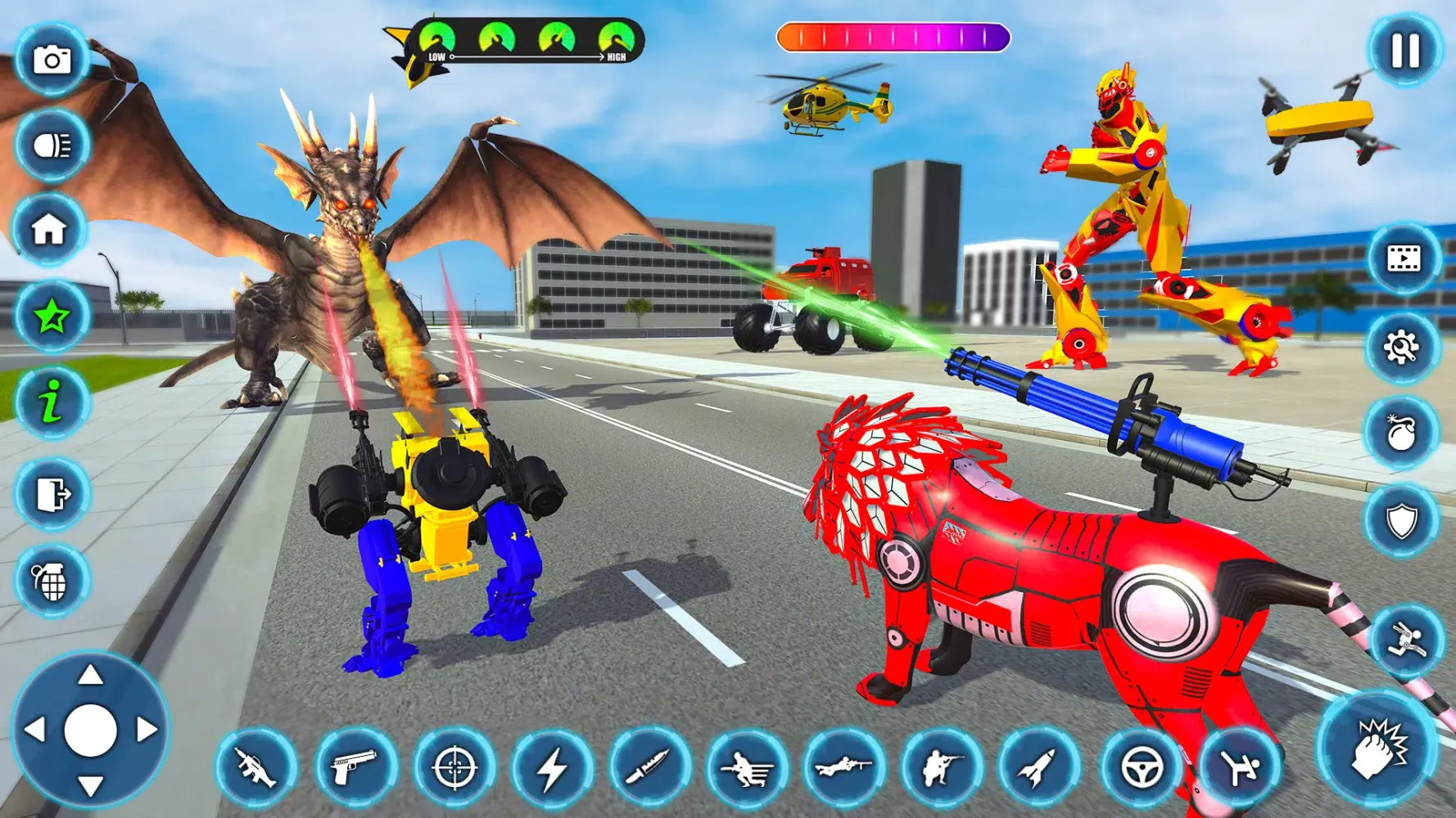 Screenshot di Robot Transform Robot War Game