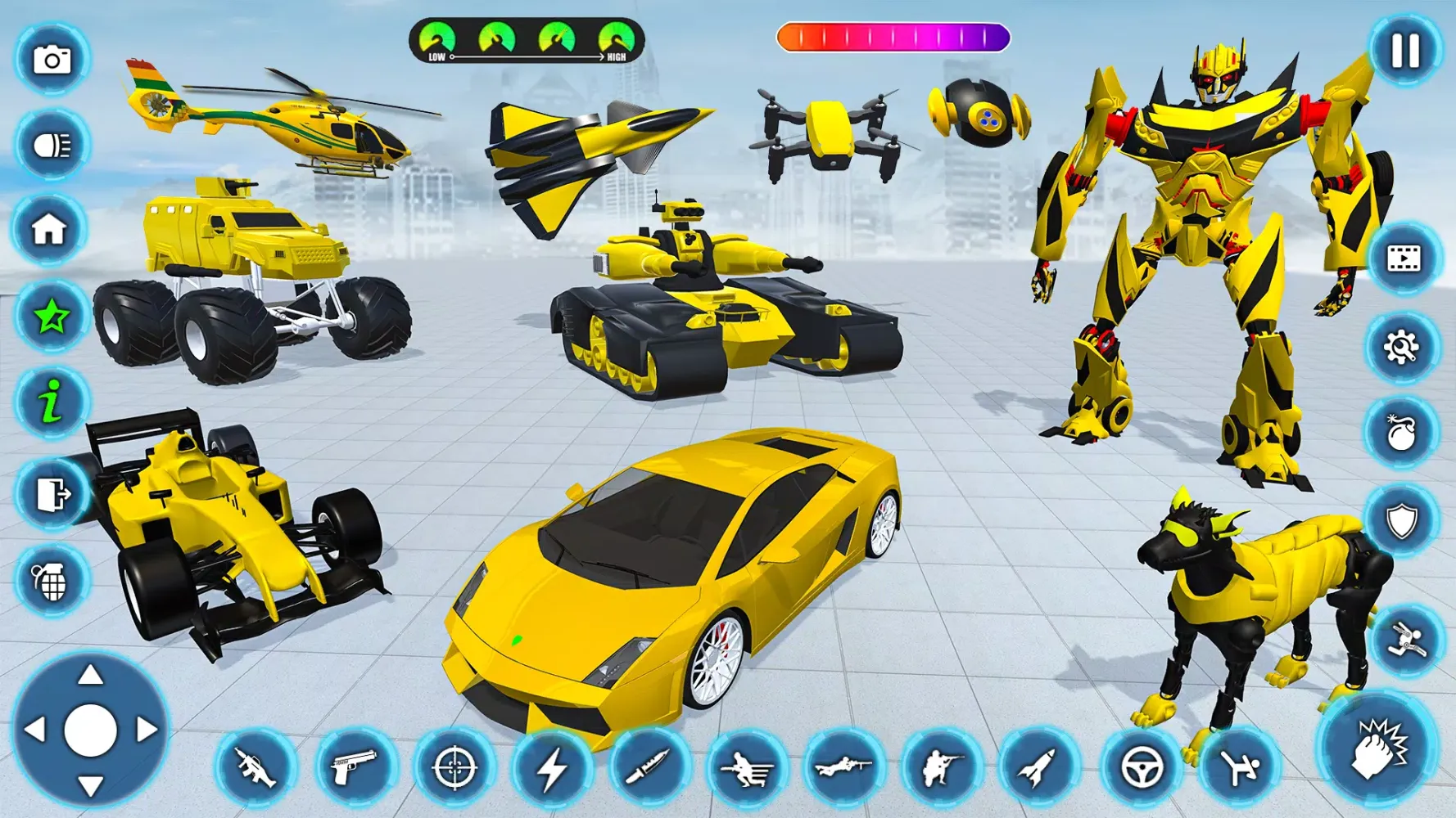 Screenshot di Robot Transform Robot War Game