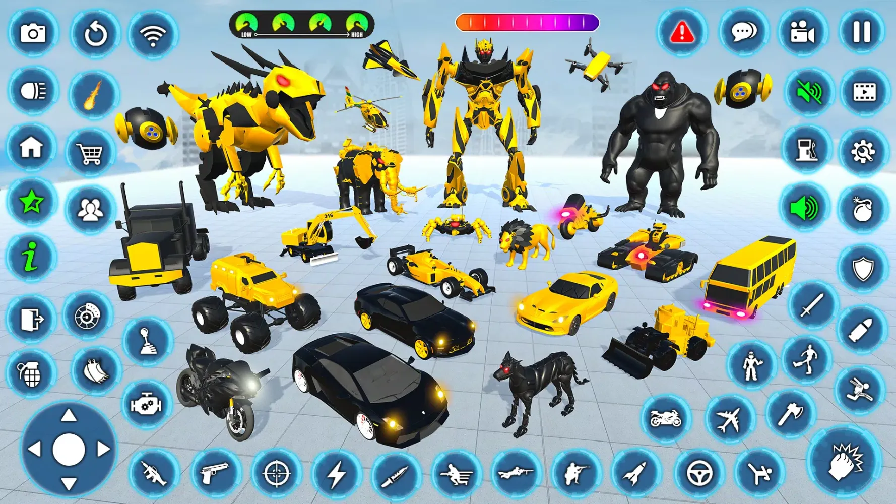 Screenshot di Robot Transform Robot War Game