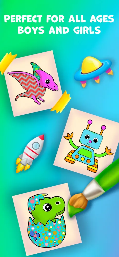 Capturas de pantalla de Baby coloring book for kids 2+