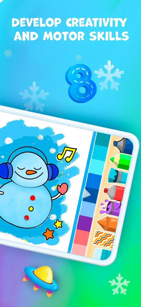 Capturas de pantalla de Baby coloring book for kids 2+