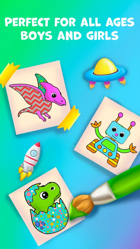 Capturas de pantalla de Baby coloring book for kids 2+