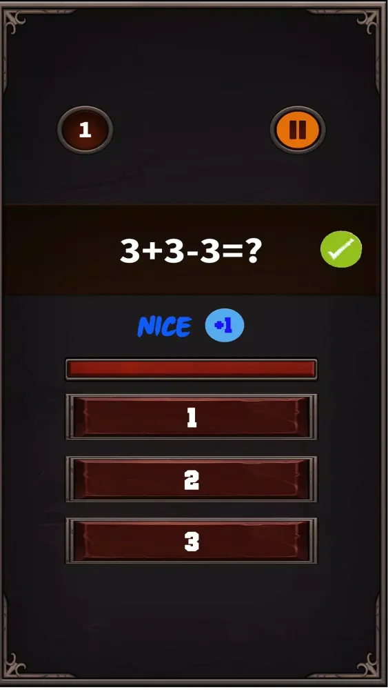 Tangkapan layar Crazy Math: Brain Training