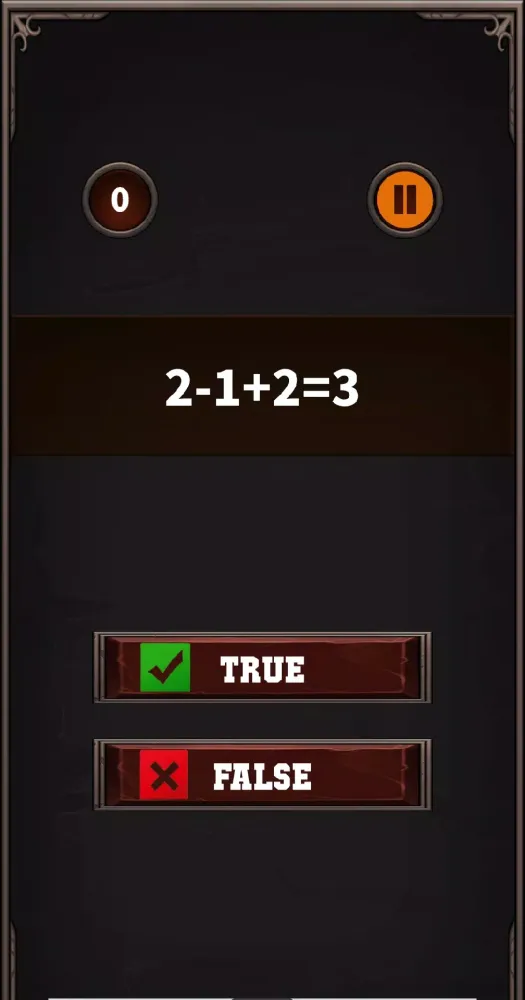Tangkapan layar Crazy Math: Brain Training