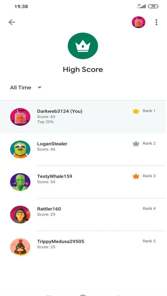 Tangkapan layar Crazy Math: Brain Training
