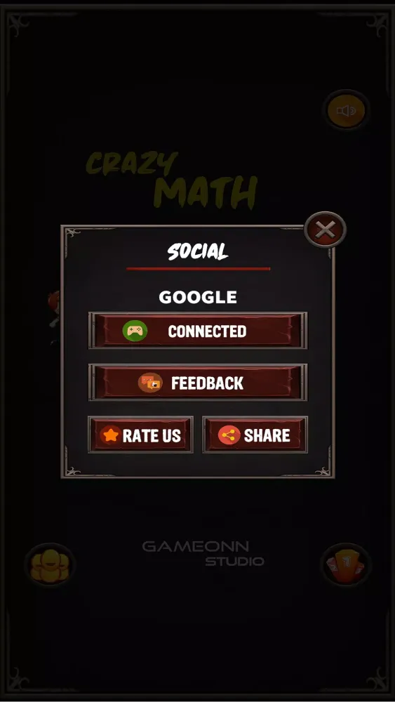Tangkapan layar Crazy Math: Brain Training