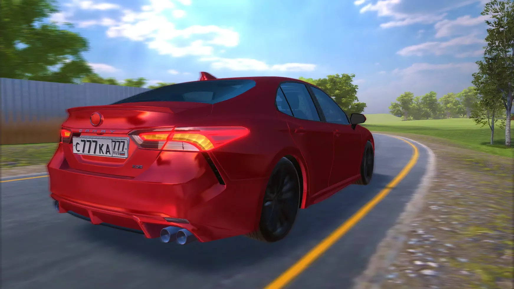 Camry Car Driving Simulator Screenshots