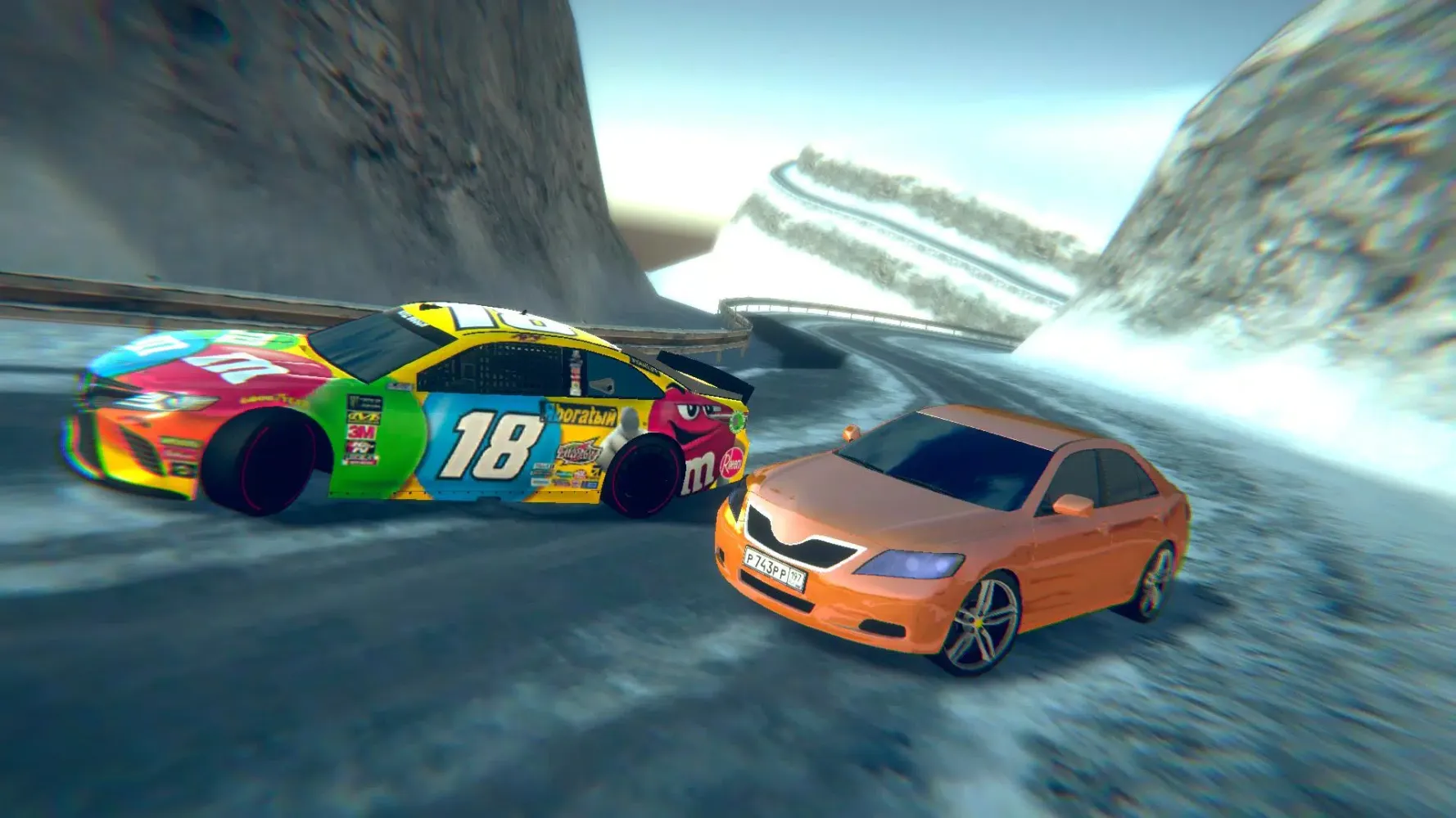 Camry Car Driving Simulator Screenshots