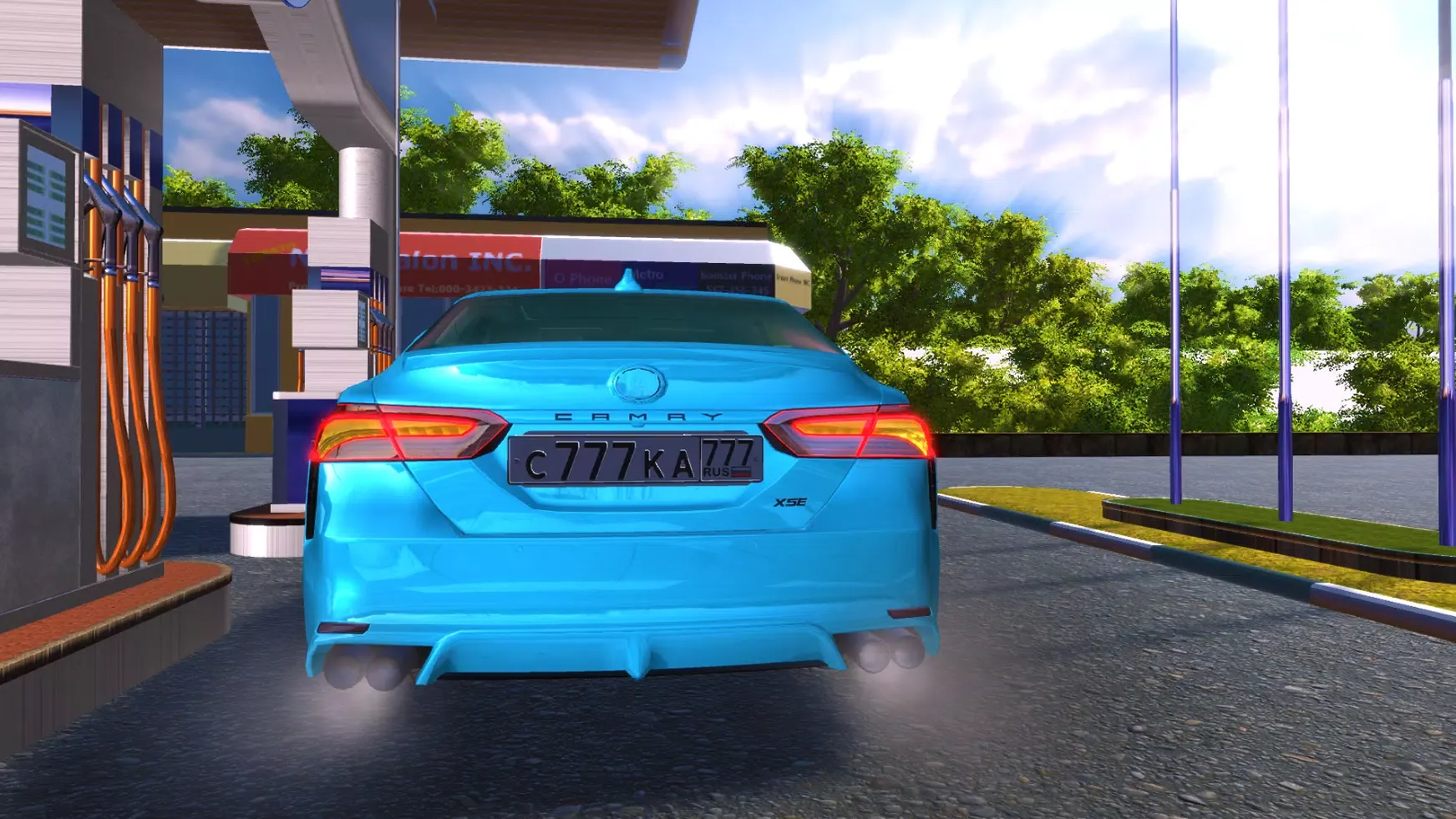 Camry Car Driving Simulator Screenshots