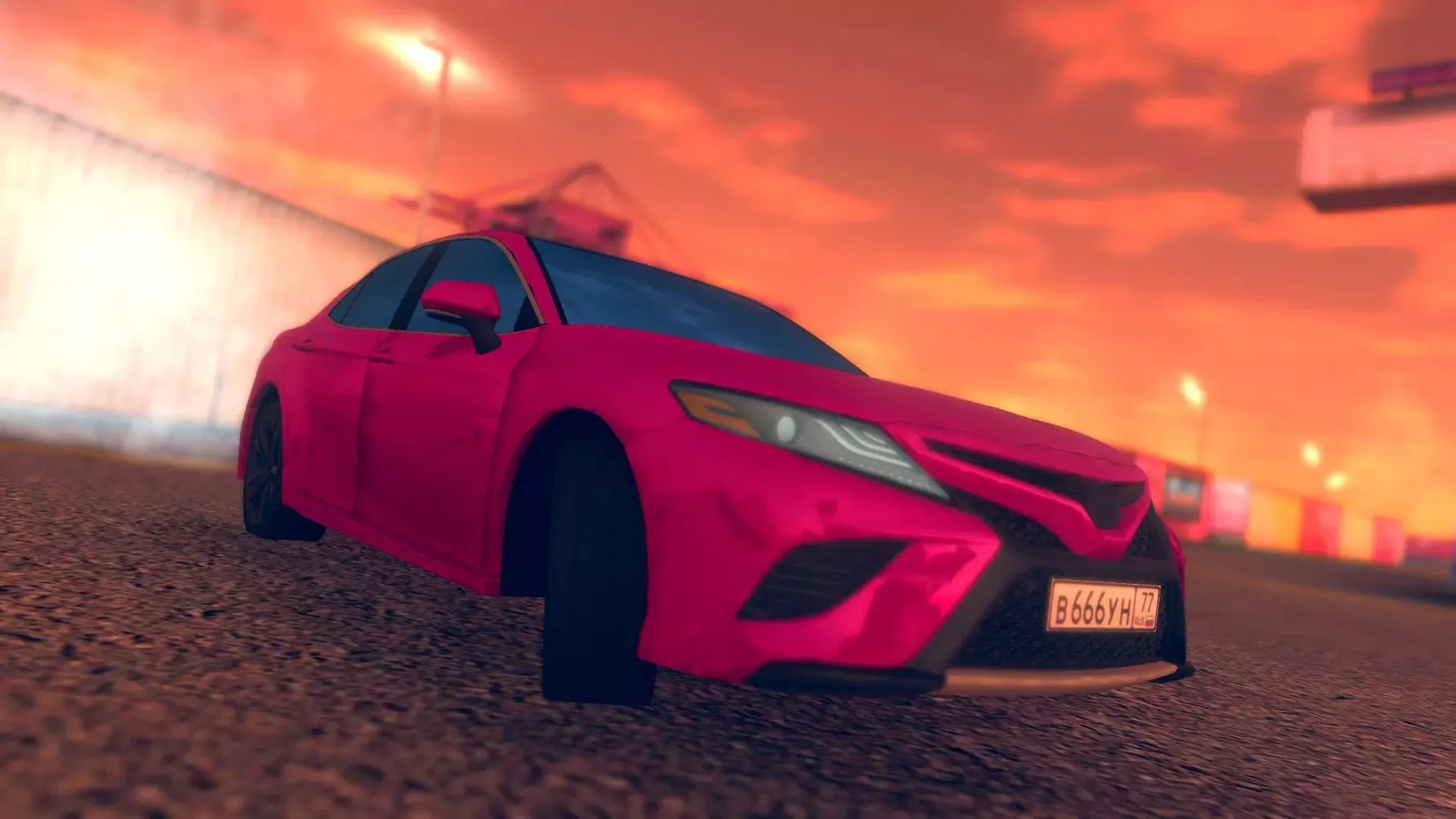 Camry Car Driving Simulator Screenshots