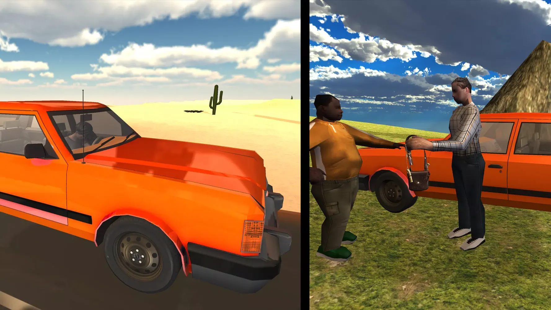 Black Road Trip Game Screenshots