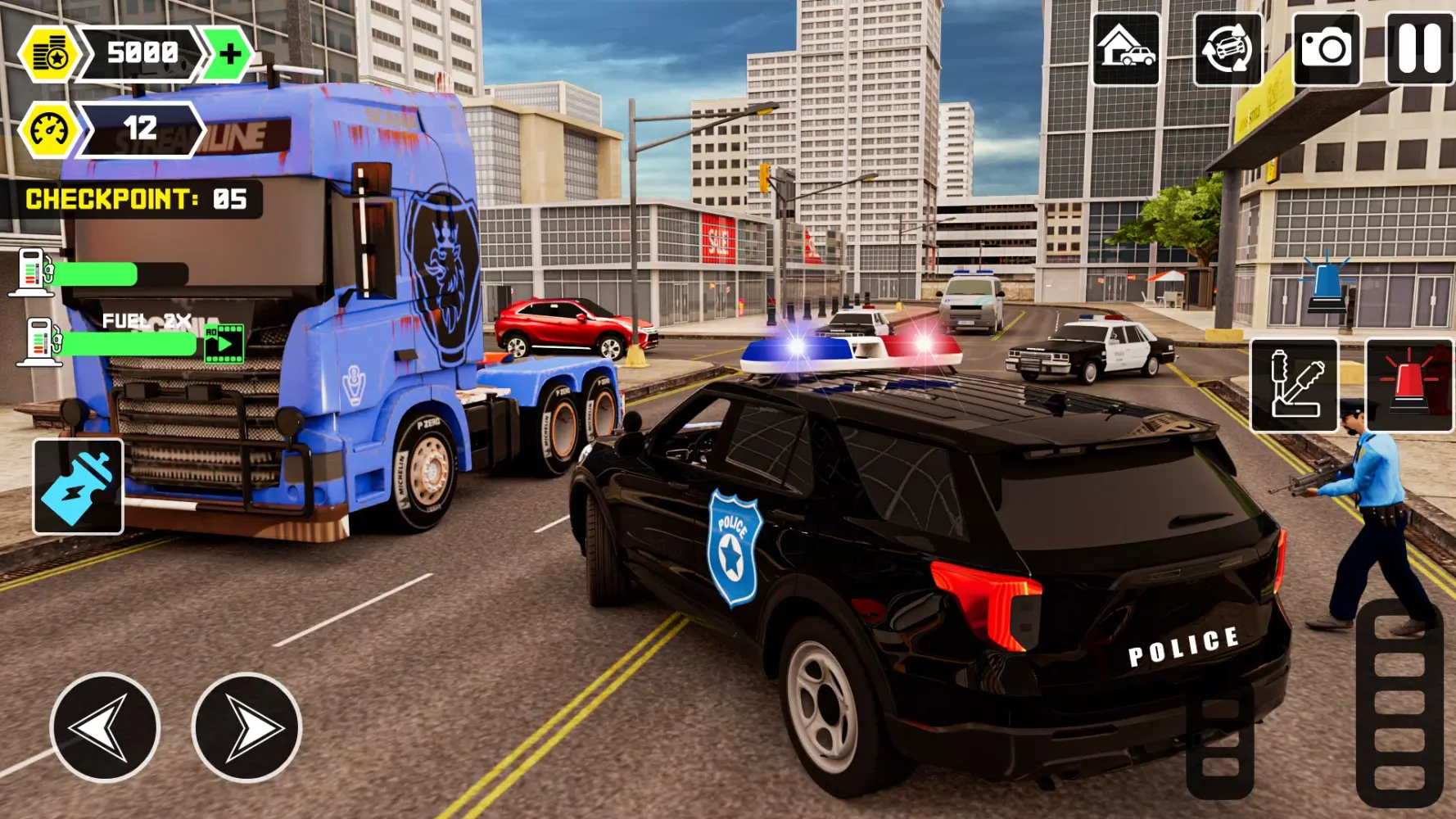 Real Police Driving Simulator Screenshots