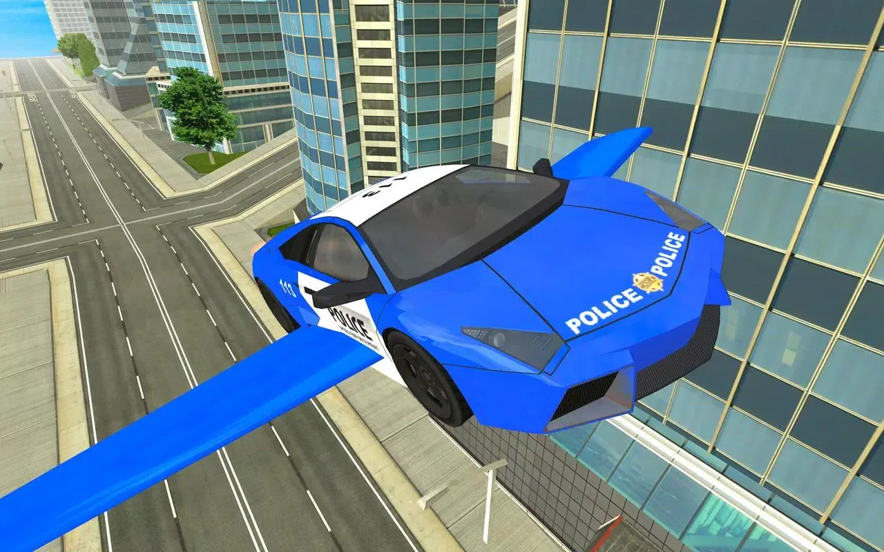 Flying Car Game Robot Game应用截图