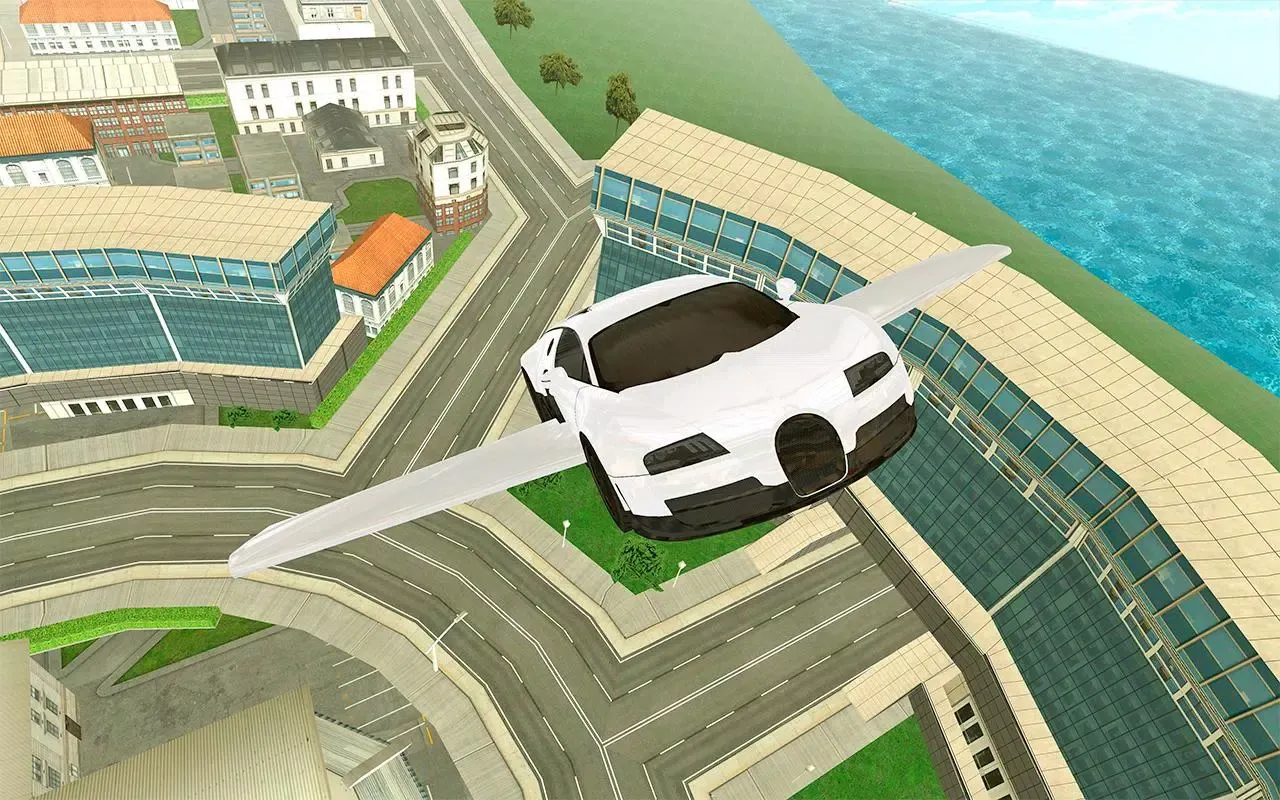 Flying Car Game Robot Game应用截图