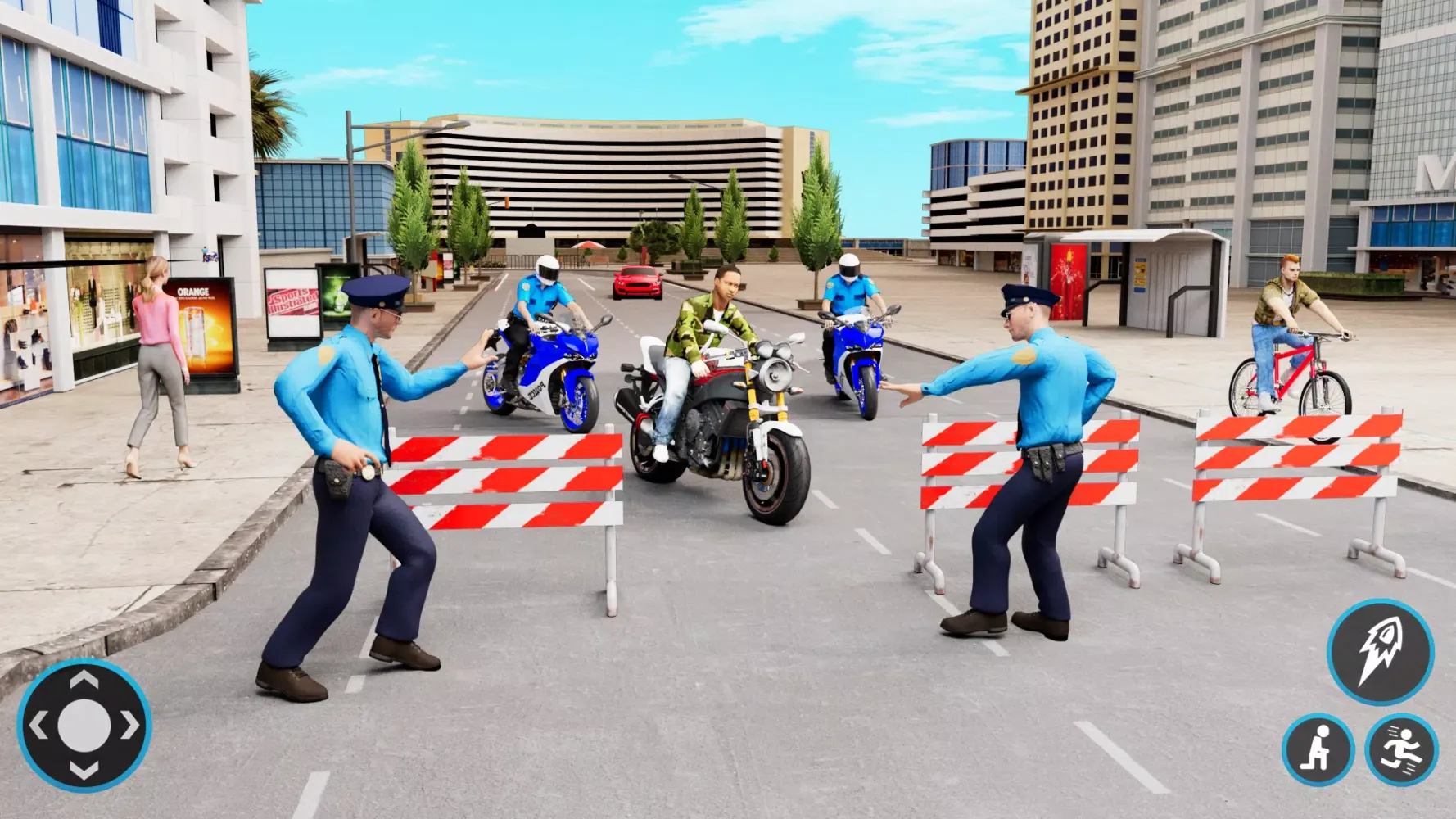 Police Bike game Car game Screenshots
