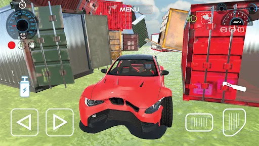 Real Car Crash Simulation Screenshots