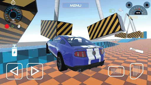 Real Car Crash Simulation Screenshots