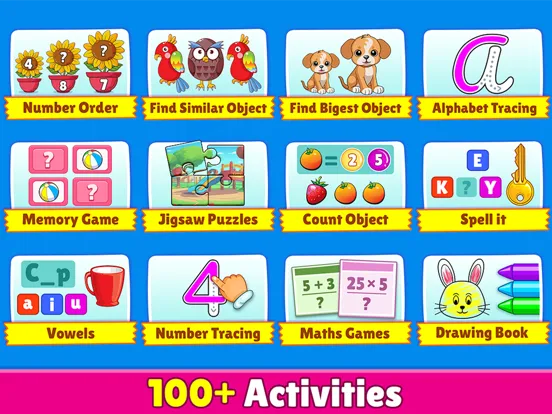 Captures d'écran de Learn Preschool & Kindergarten iPad 