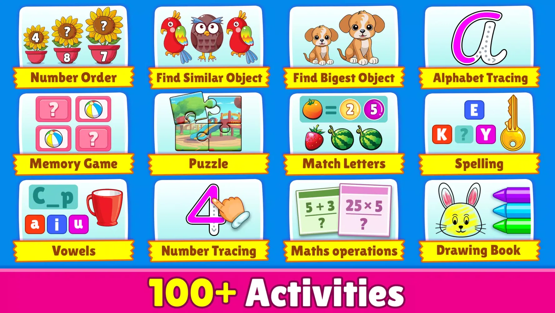 تصاویر Kindergarten Kids Learn & Play