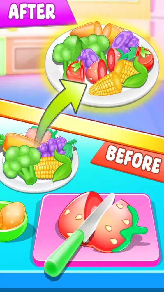 Kitchen Set - Toy Cooking Game 스크린샷