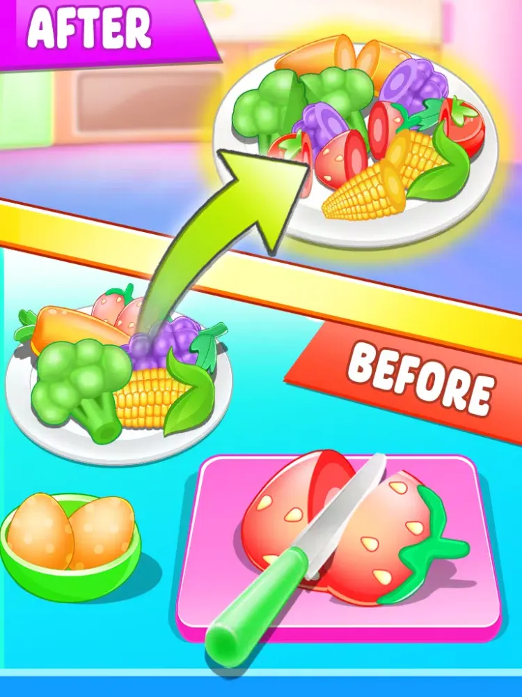 Kitchen Set - Toy Cooking Game 스크린샷