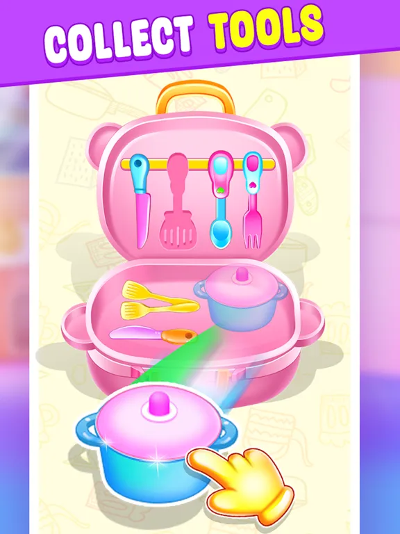 Kitchen Set - Toy Cooking Game iPad  Screenshots