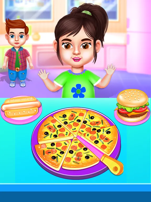 Kitchen Set - Toy Cooking Game iPad  Screenshots