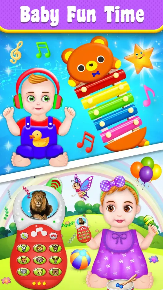 ภาพหน้าจอของ Mommy And Baby - Girls Game