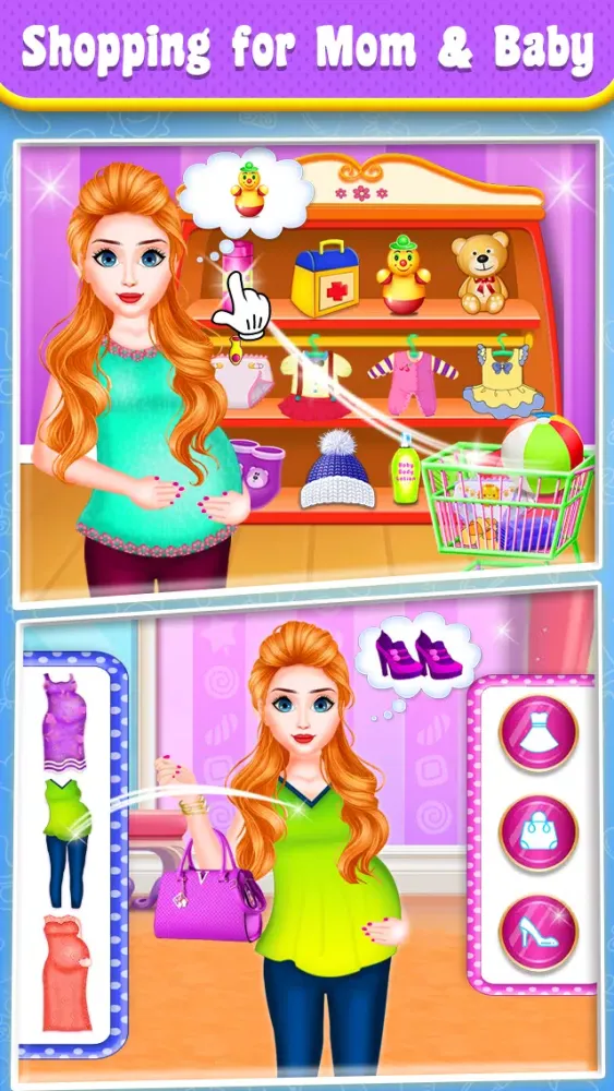 ภาพหน้าจอของ Mommy And Baby - Girls Game