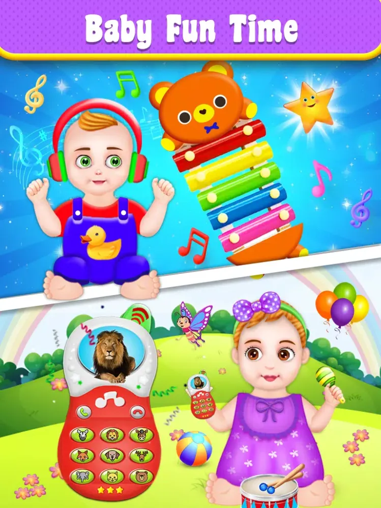 ภาพหน้าจอของ Mommy And Baby - Girls Game