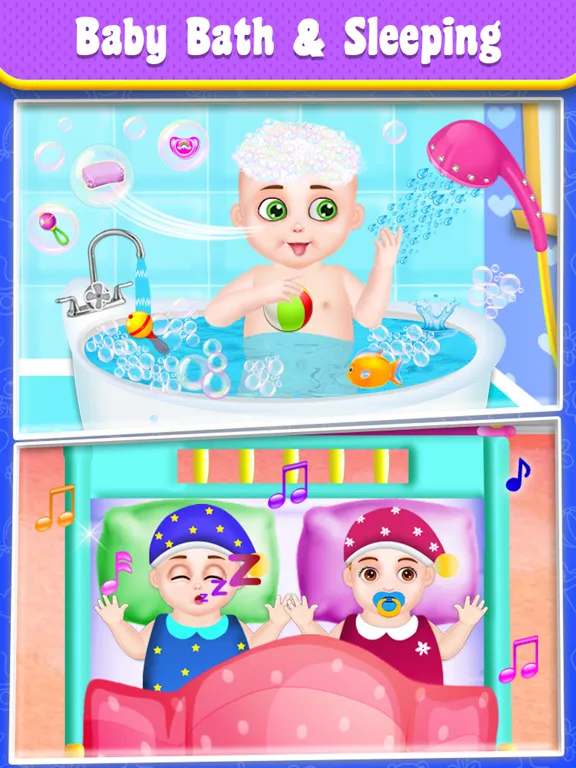 ภาพหน้าจอของ Pregnant Mom BabySitter Game iPad 