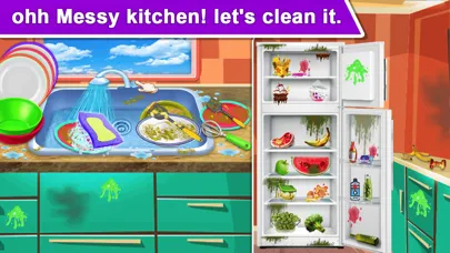 Captures d'écran de Baby Girl Home Cleaning