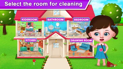 Captures d'écran de Baby Girl Home Cleaning