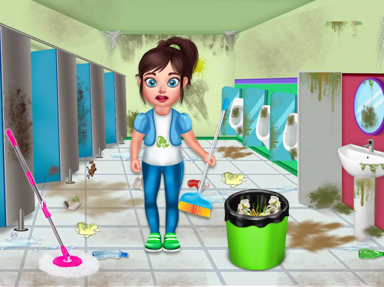 Baby Girl School CleanUp應用截圖