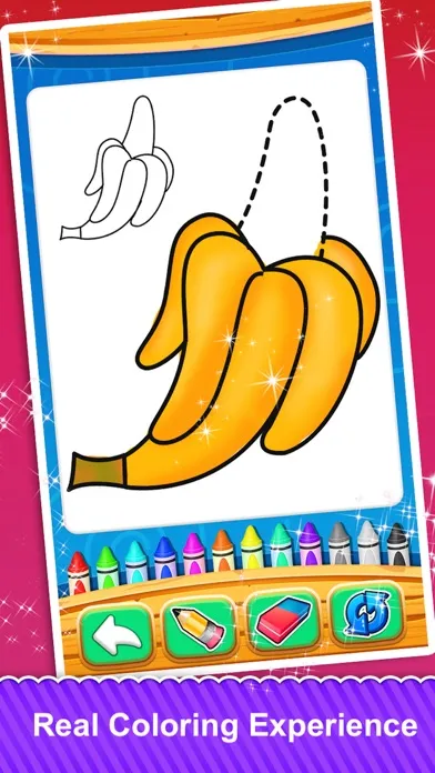 Fruits and Vegetable Coloring Screenshots