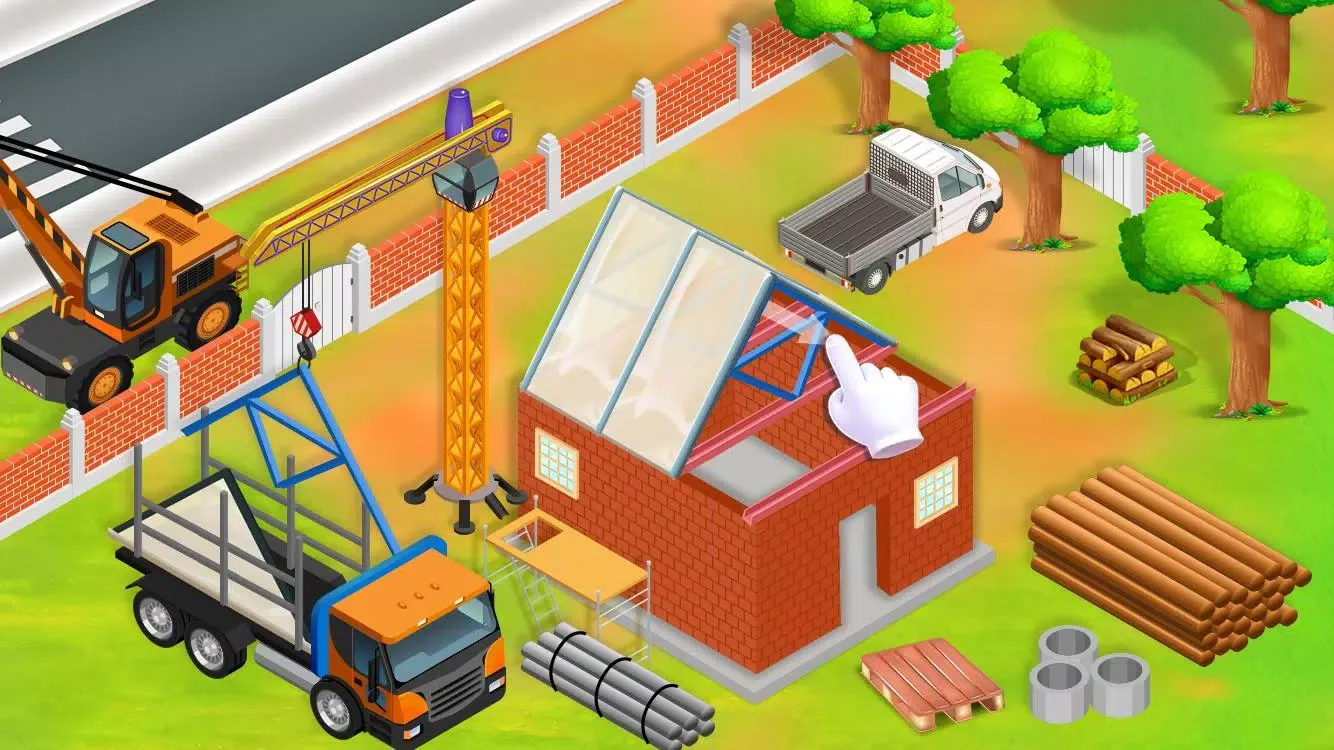Little Builder - Truck Games 스크린샷