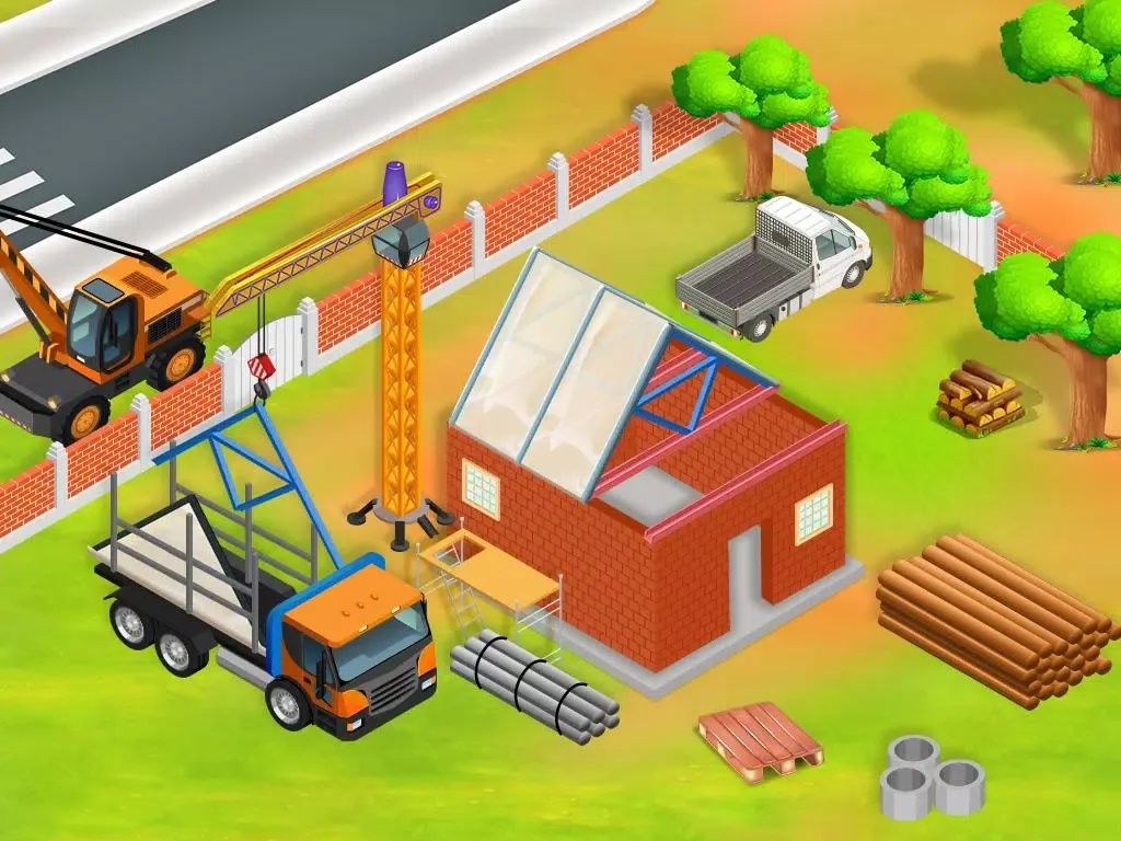 Little Builder - Truck Games 스크린샷
