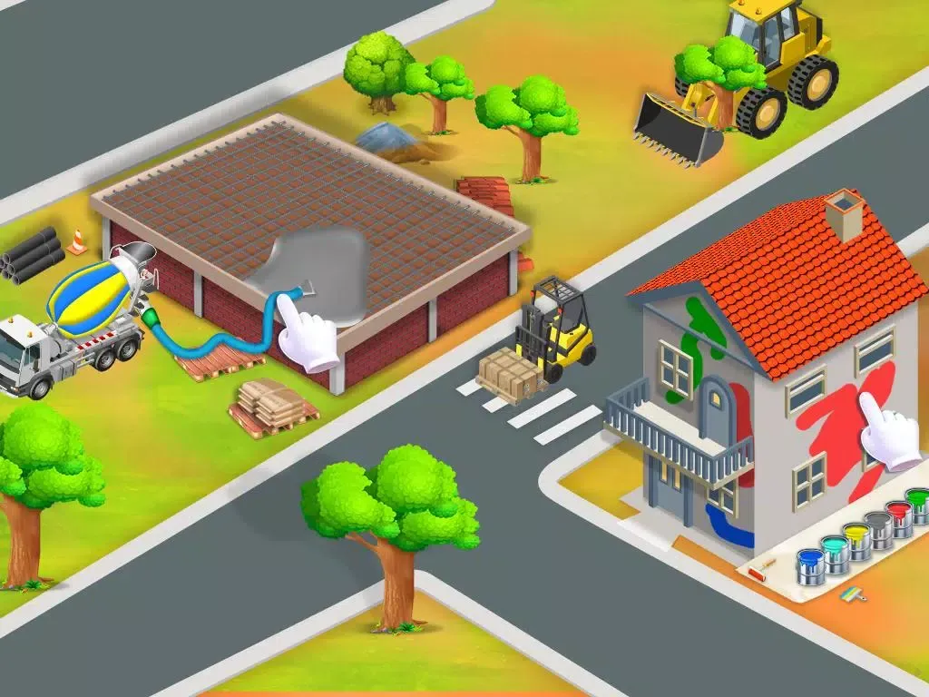 Little Builder - Truck Games 스크린샷