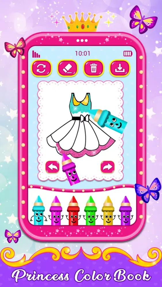 Princess Baby Phone Screenshots