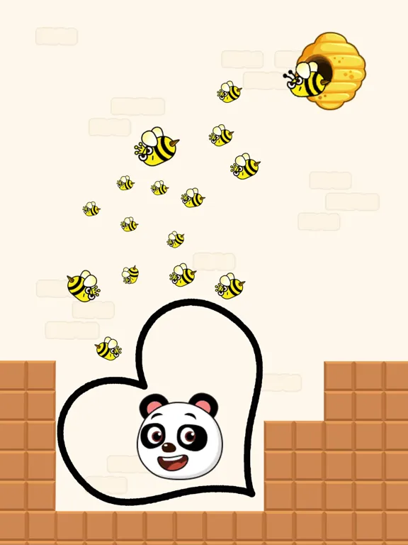 Save the Panda - Draw to Save iPad  Screenshots