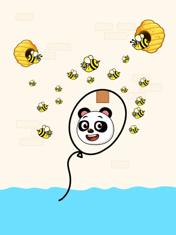 Save the Panda - Draw to Save iPad  Screenshots