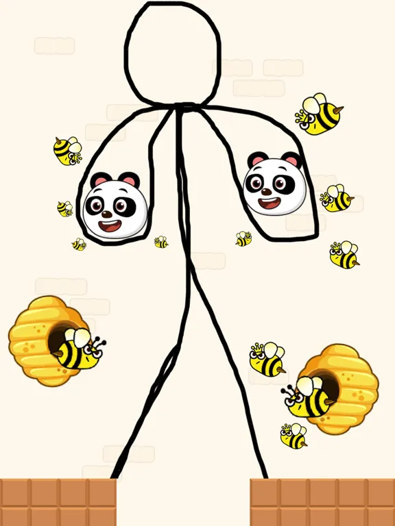 Save the Panda - Draw to Save iPad  Screenshots