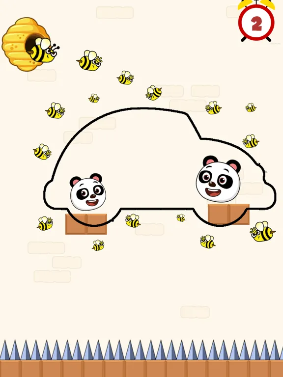 Save the Panda - Draw to Save iPad  Screenshots