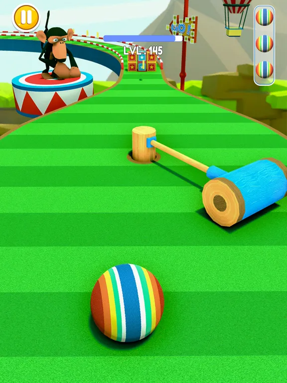 Ảnh chụp màn hình của Circus Balls - 3D Ball Games iPad 