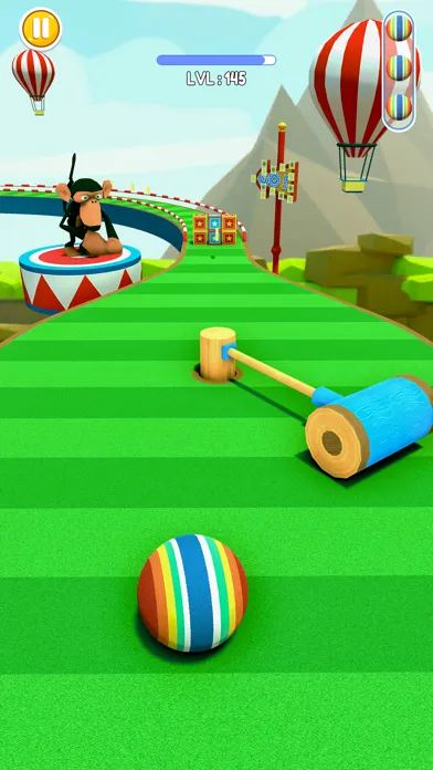 Ảnh chụp màn hình của Circus Balls - 3D Ball Games